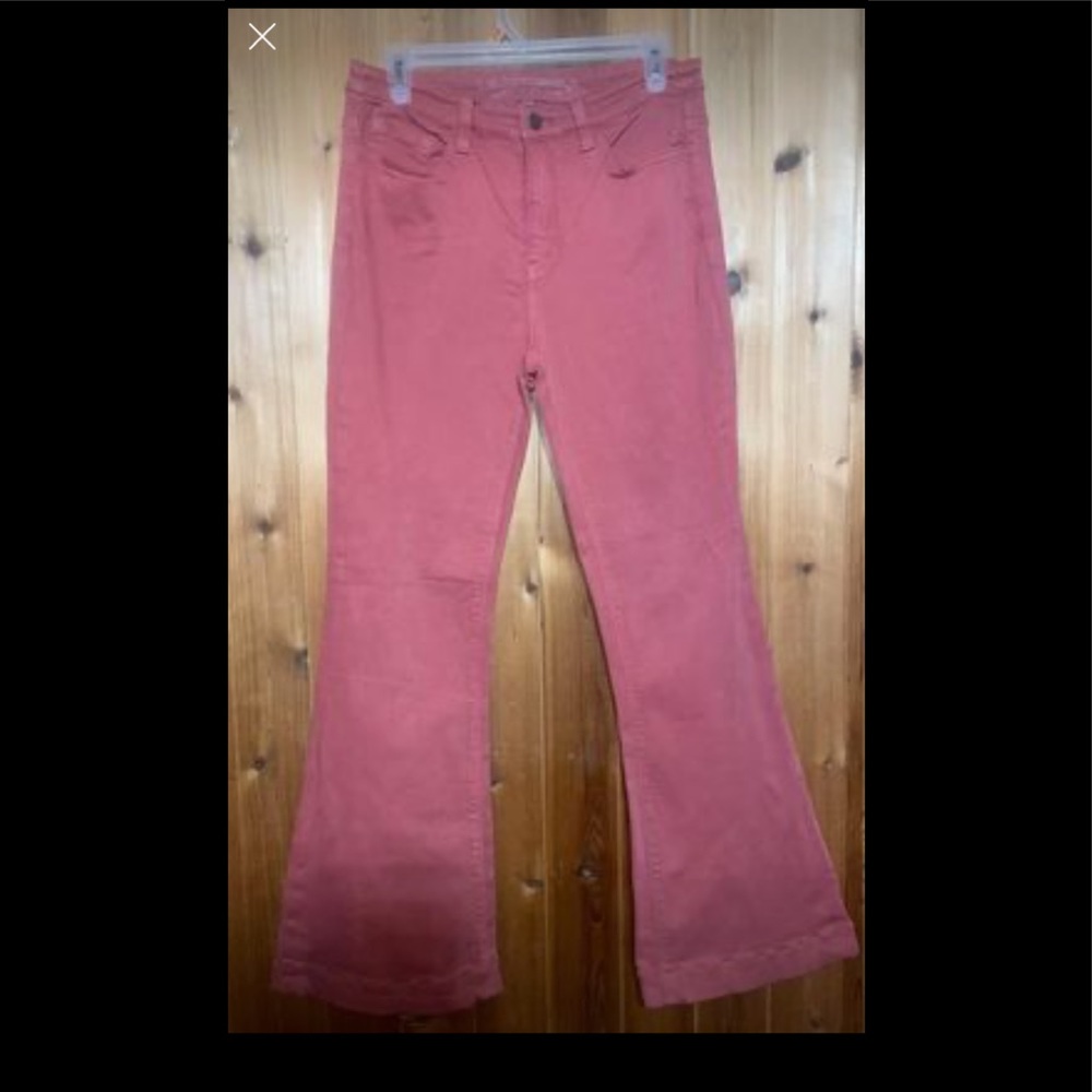 Soft Surrounding Coral Flare Pants Size 6